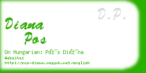 diana pos business card